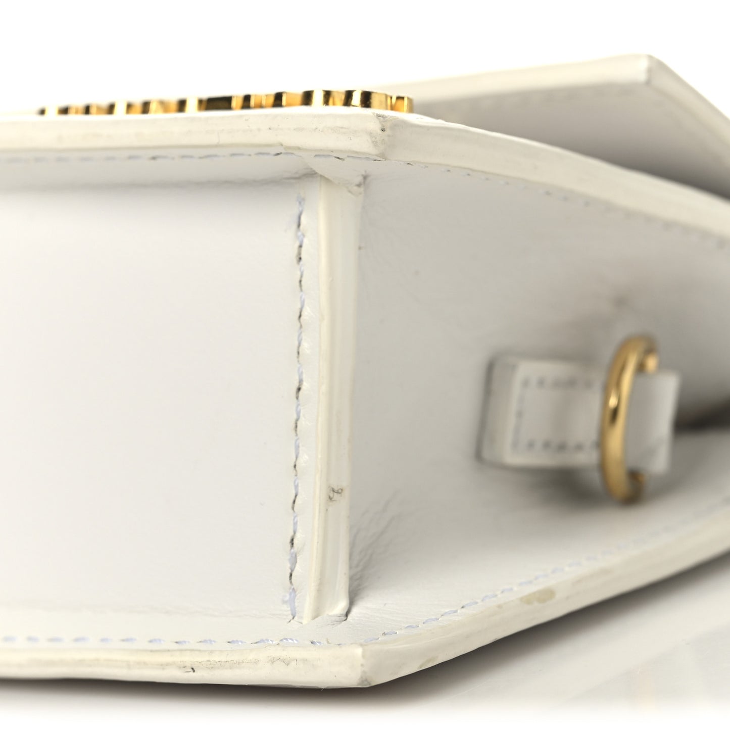 Smooth Calfskin Le Chiquito Long White