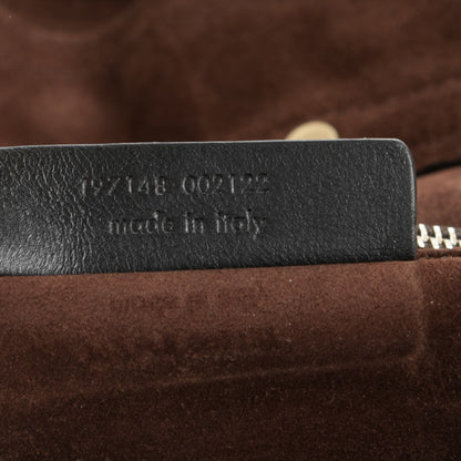 Saint Laurent Crocodile Embossed Nubuck Calfskin Medium Muse Two Cocoa 7 of 8