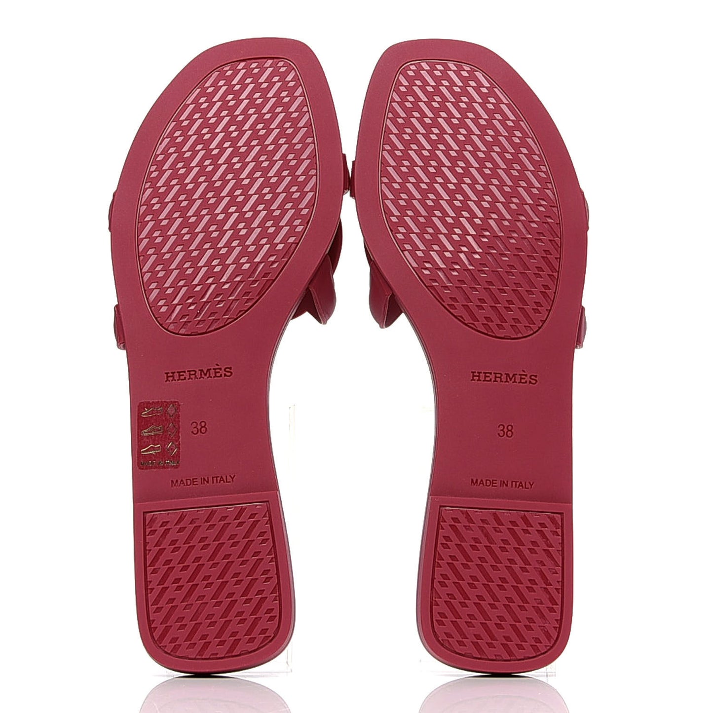 Rubber Aloha Sandals 38 Rose Baie