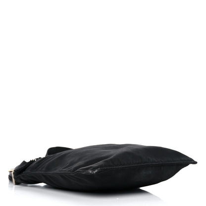 Prada Nylon Vela Flat Messenger Bag Black 4 of 21