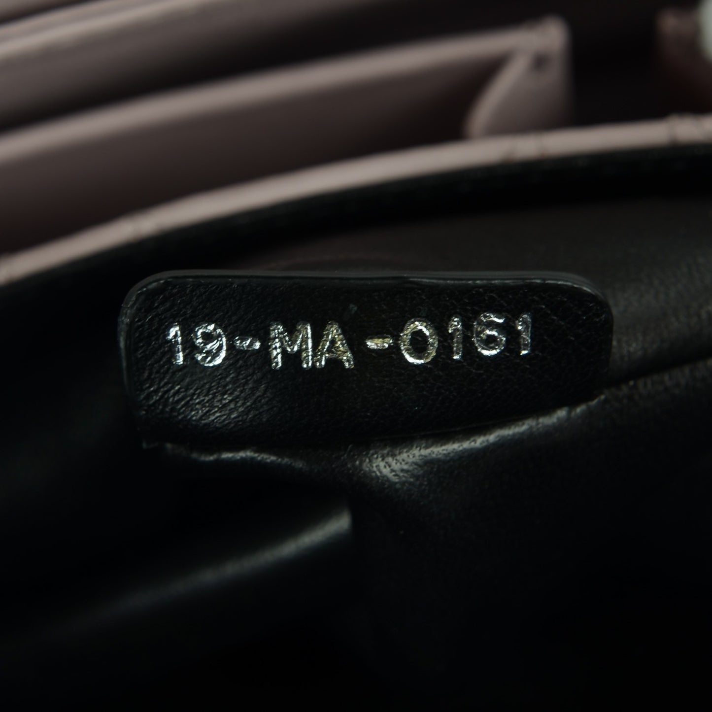 Lambskin Cannage Medium Miss Dior Flap Black