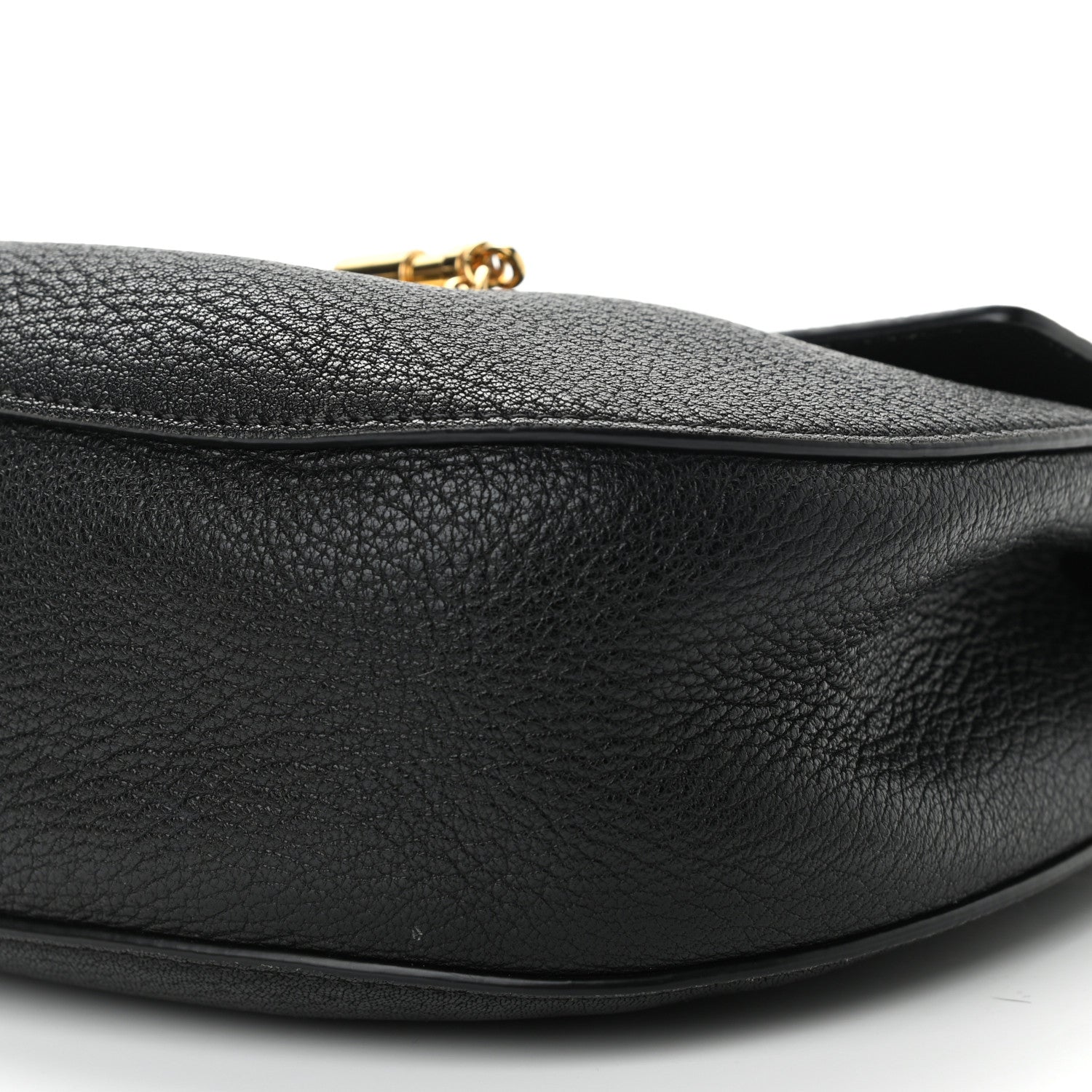Chloe Grained Lambskin Drew Shoulder Bag Black 10 of 10