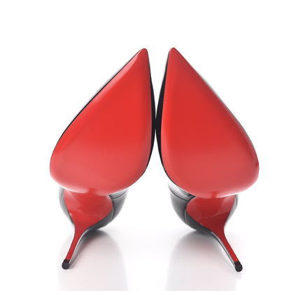 Christian Louboutin Patent So Kate 120 Pumps 37.5 Black 6 of 7