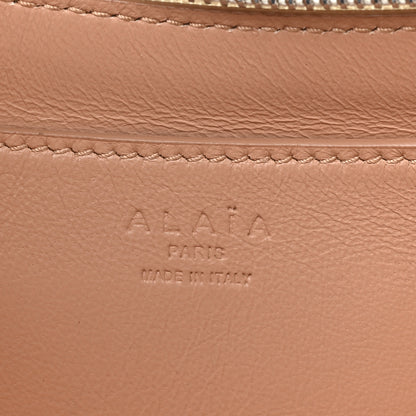 Alaia Lambskin Studded Chain Demi Lune Bag Ivory 6 of 8