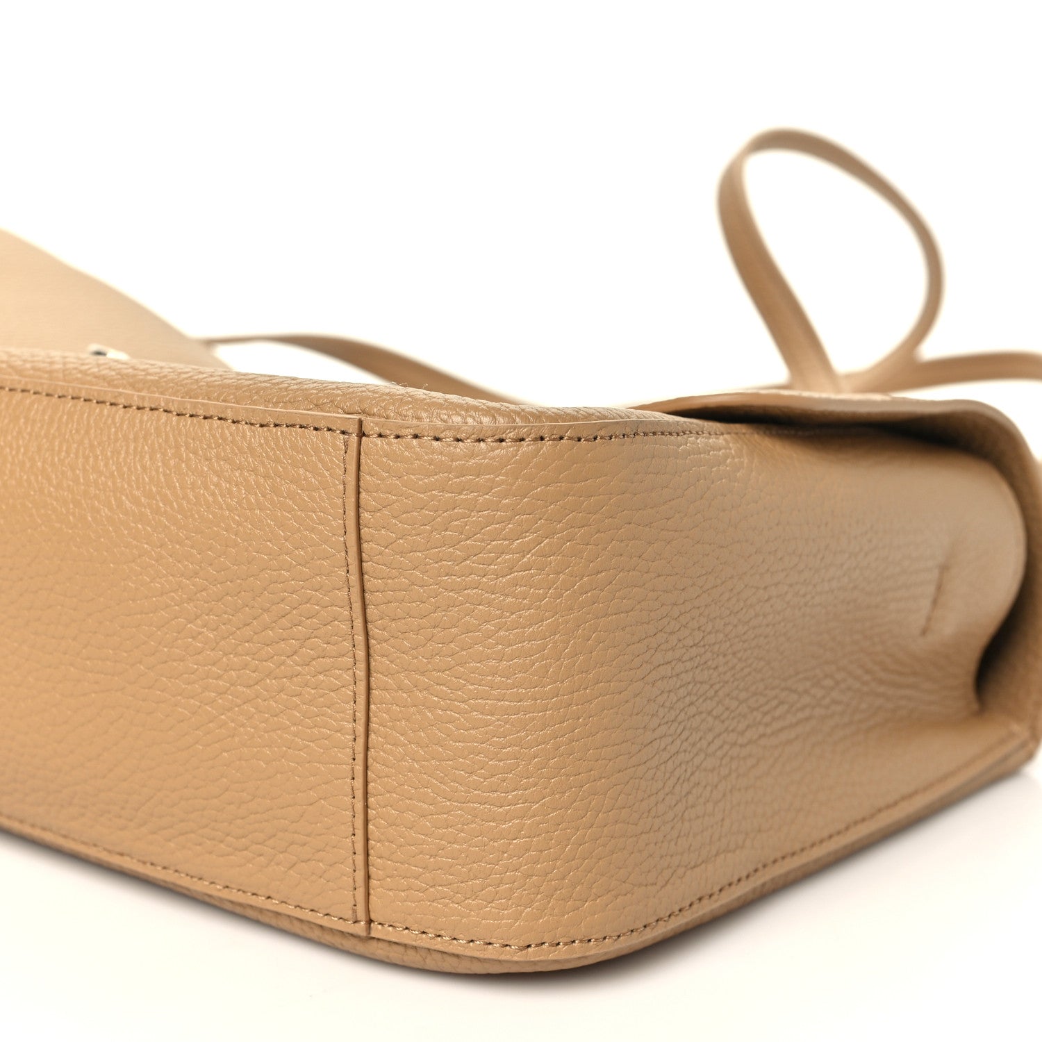 Chanel Grained Calfskin Small Souplissimo Maxi Flap Beige 9 of 10