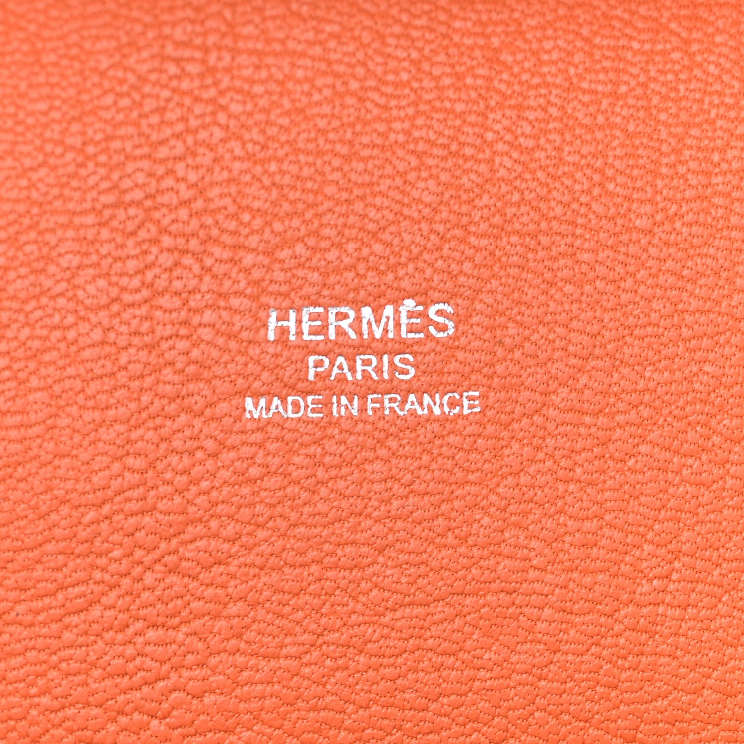 Hermes Taurillon Clemence Jypsiere 28 Orange 6 of 12