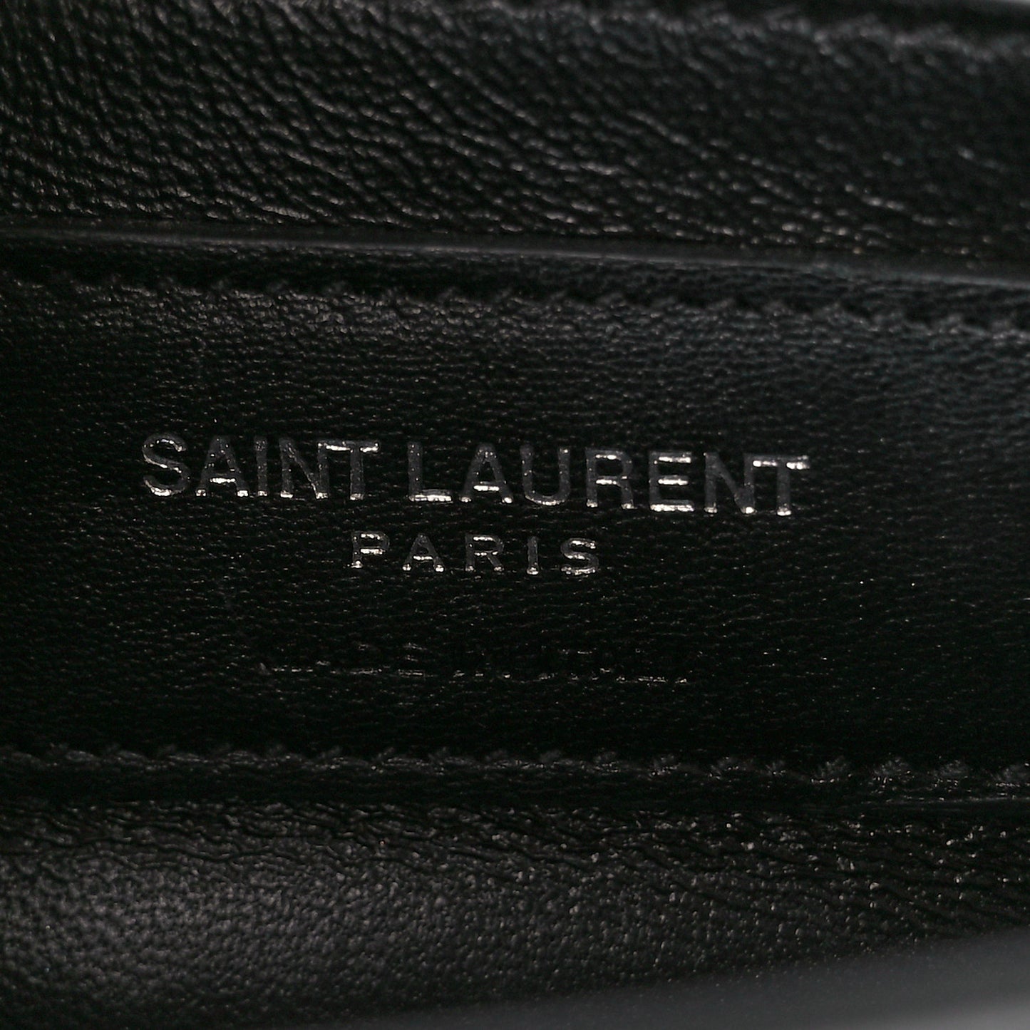 Grain De Poudre Small Monogram Monochrome Kate Satchel Black