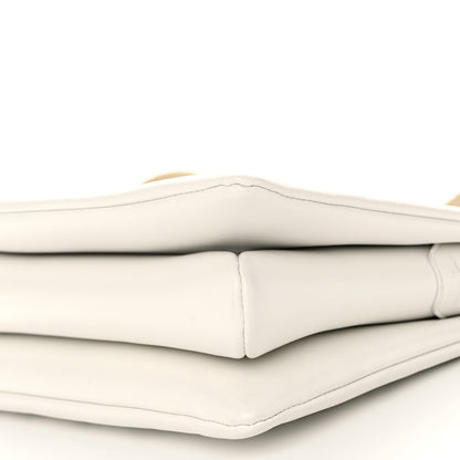 Louis Vuitton LV x YK Lambskin Embossed Monogram Coussin PM White 12 of 12