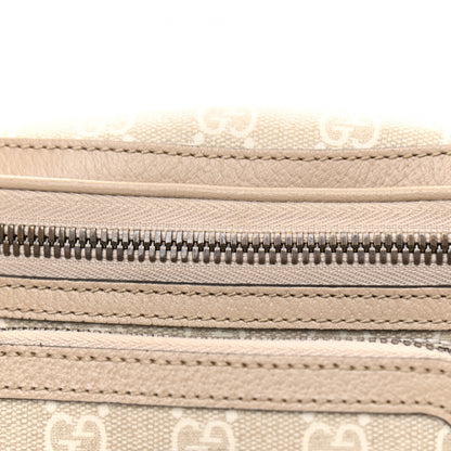 Gucci GG Supreme Monogram Textured Calfskin Web Retro Interlocking G Belt Bag Beige Mystic White Oatmeal 11 of 11