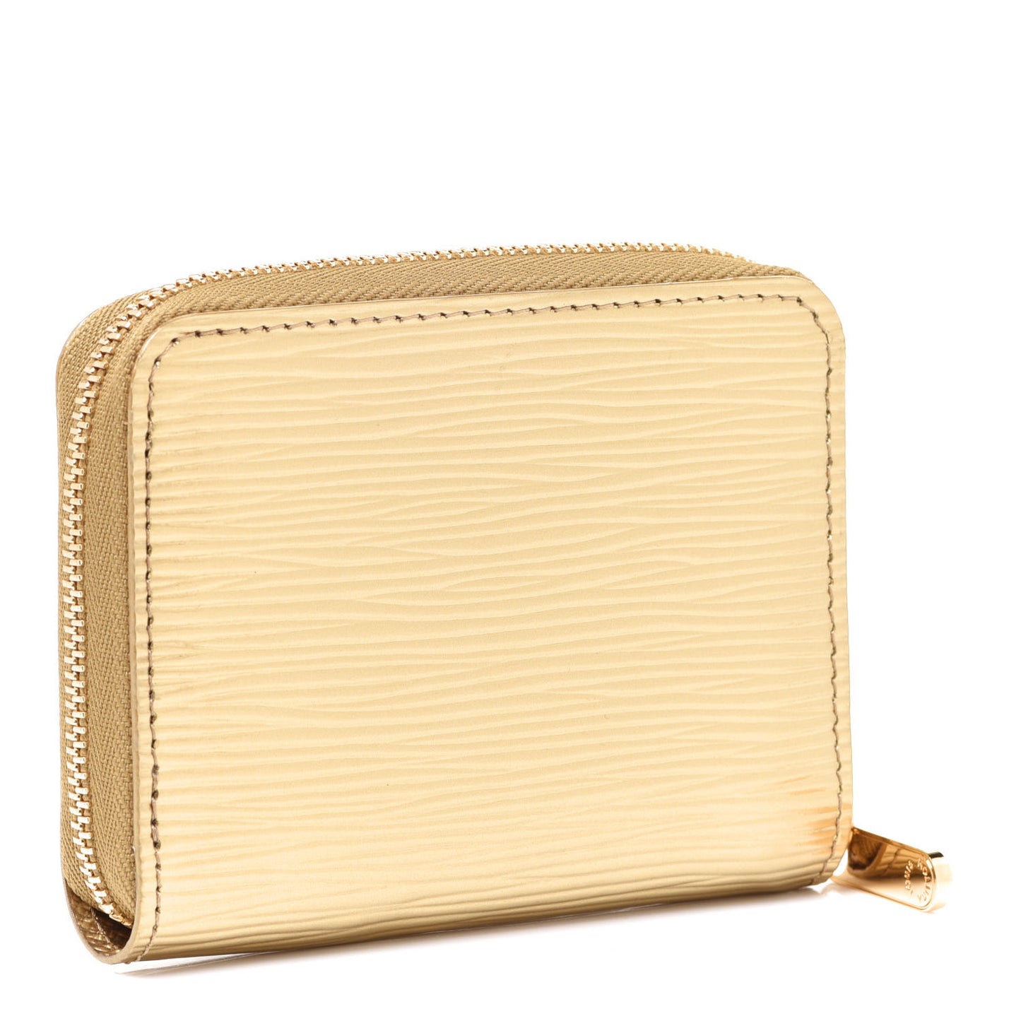 Epi Zippy Coin Purse Gold