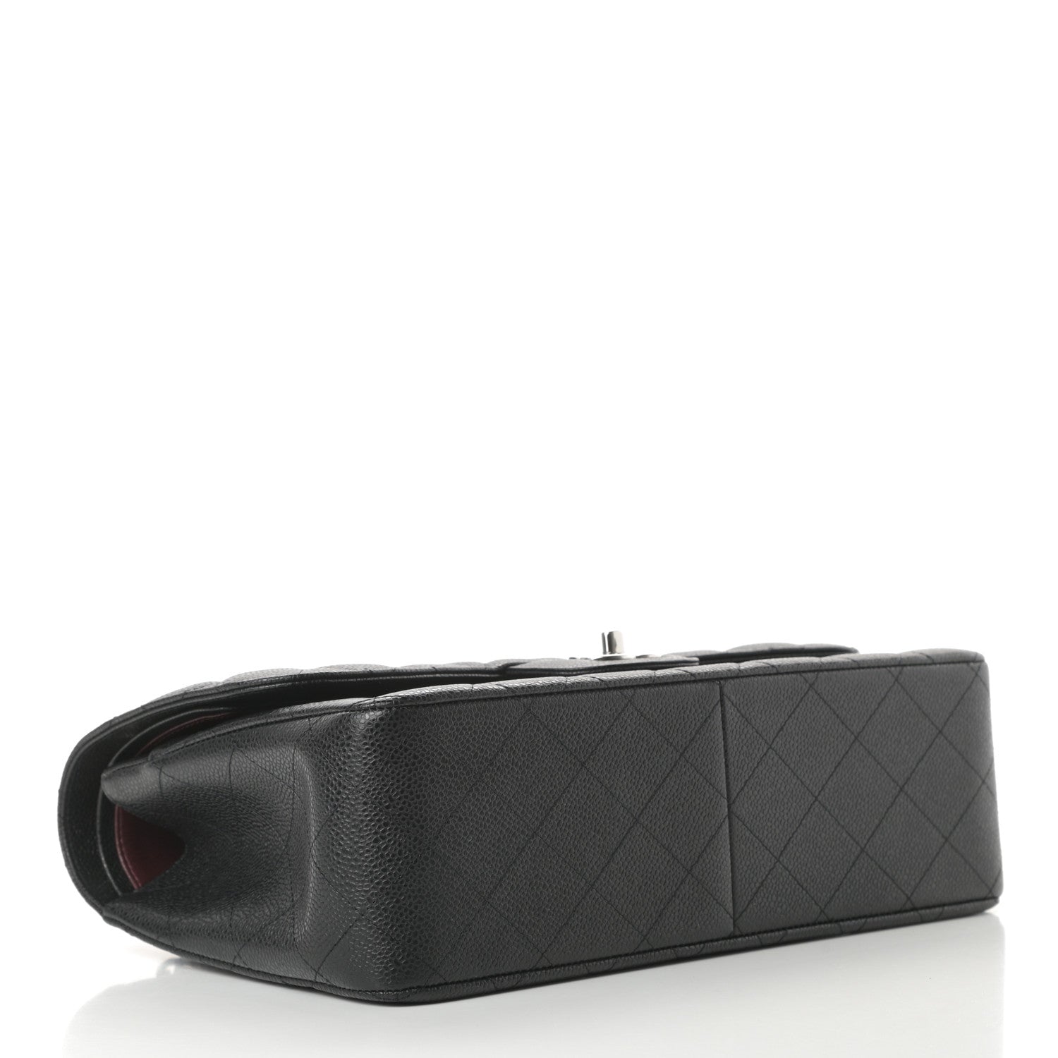 Chanel Caviar Quilted Jumbo Double Flap Black 4 of 12