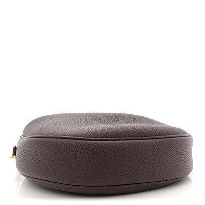 Celine Supple Grained Calfskin Teen Lulu Shoulder Bag Deep Burgundy 4 of 11