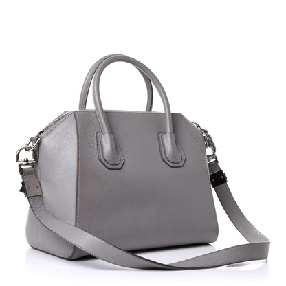 Givenchy Sugar Goatskin Small Antigona Pearl Grey 3 of 13