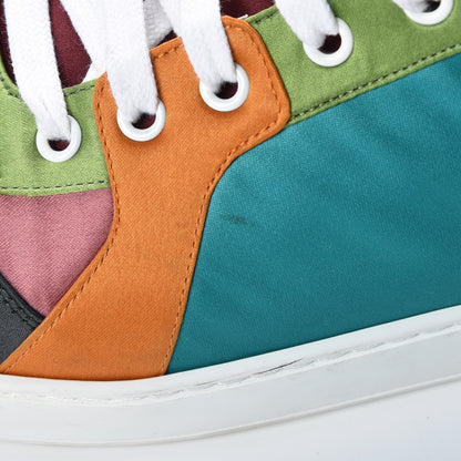 Gucci Satin Mens High Top Sneakers 11 Multicolor 12 of 15