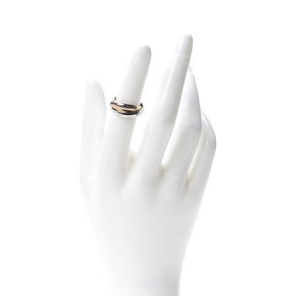 Cartier 18K Pink Yellow White Gold Classic Les Must De Trinity Ring 50 5.25 2 of 4