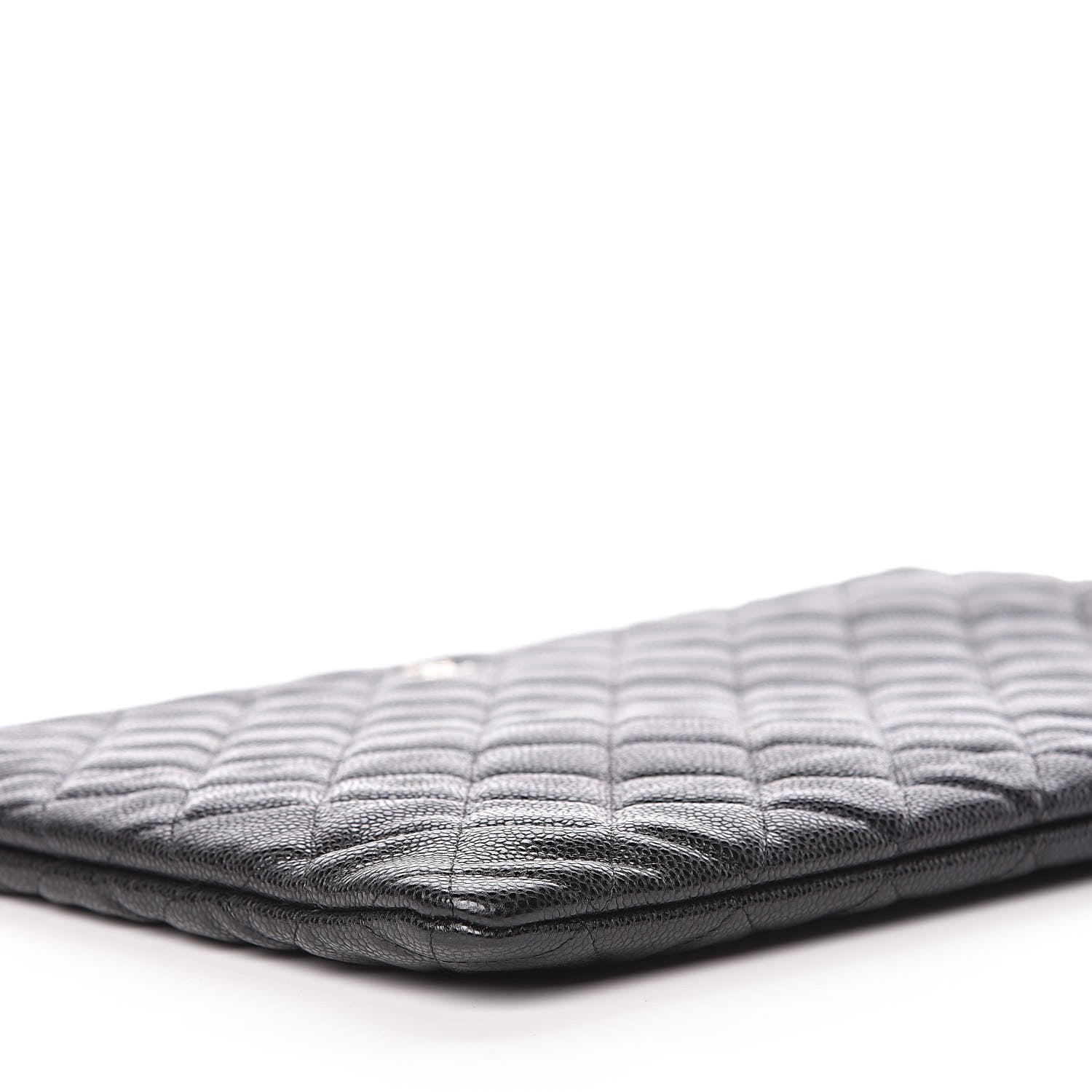 Chanel Caviar Quilted XL Cosmetic Case Black 8 of 11