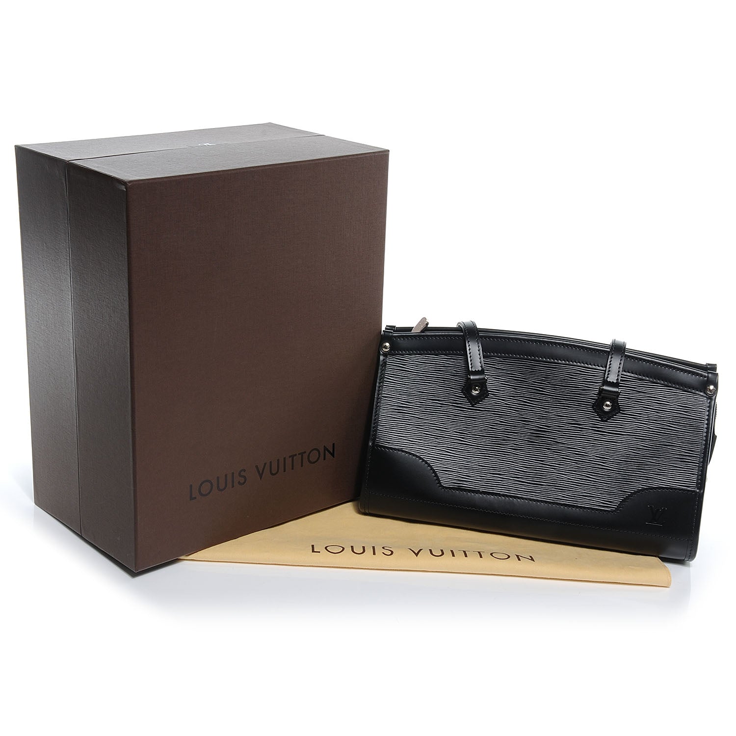 Louis Vuitton Epi Madeleine PM Black 5 of 8