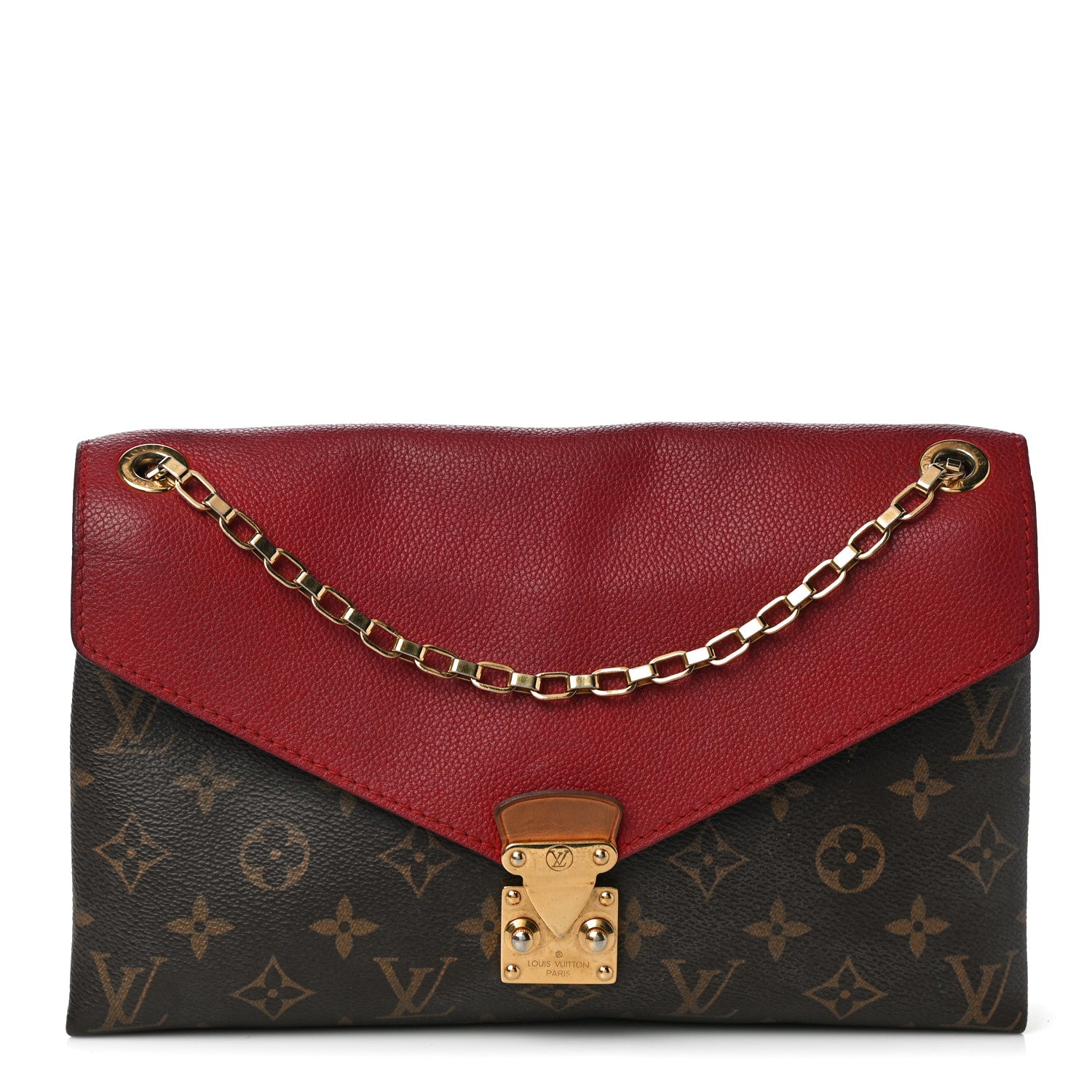 Louis Vuitton Monogram Pallas Chain Cherry 1 of 13