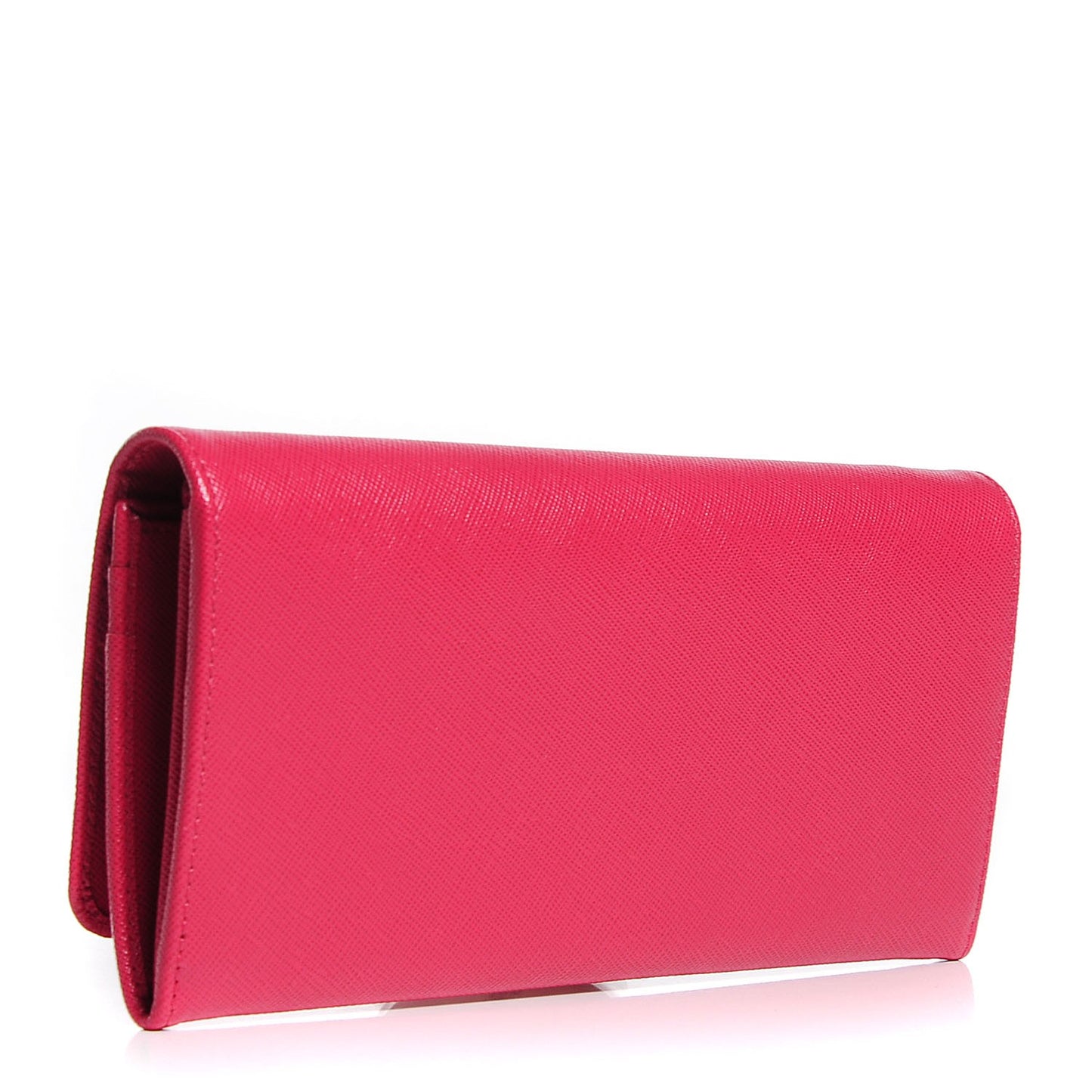 Saffiano Metal Oro Chain Wallet Peonia