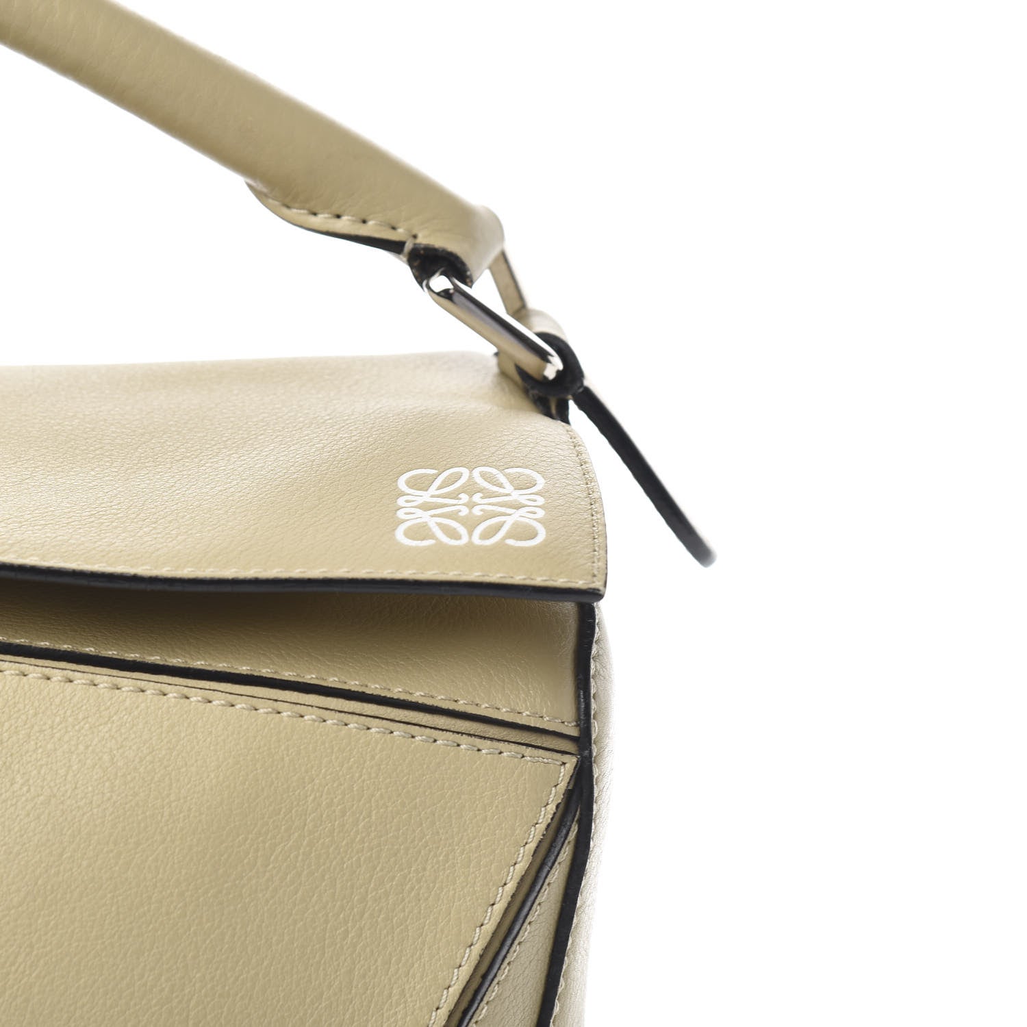 Loewe Calfskin Medium Puzzle Bag Beige 11 of 11