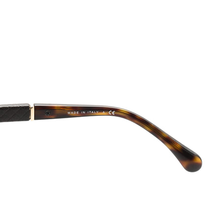 Chanel Lambskin Quilted CC Aviator Sunglasses 4195-Q Brown Gold 6 of 7