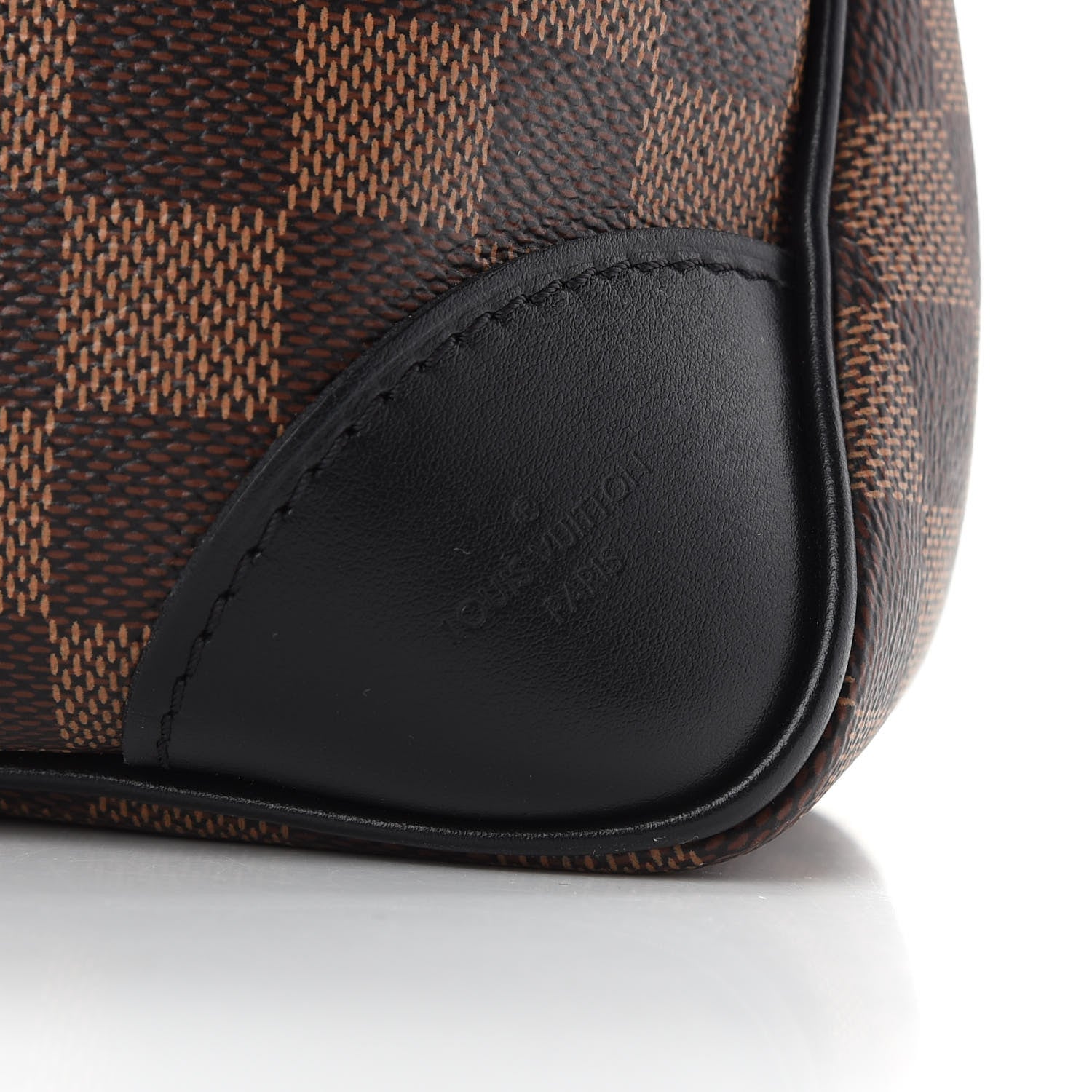 Louis Vuitton Damier Ebene Odeon MM Black 6 of 8