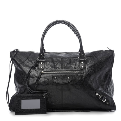 Balenciaga Agneau Classic Hardware Silver Work Black 1 of 8