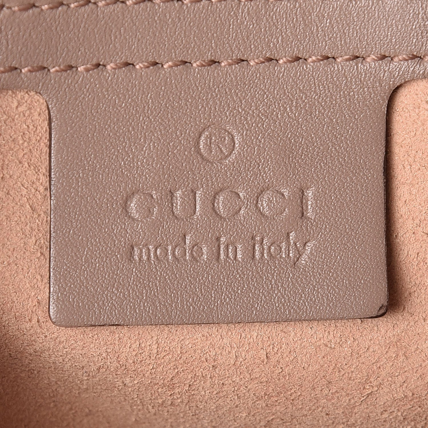 Gucci Calfskin Matelasse Medium GG Marmont Shoulder Bag Porcelain Rose 8 of 9