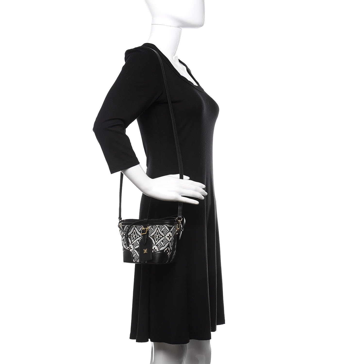 Louis Vuitton Jacquard Since 1854 Noe Gray 2 of 10