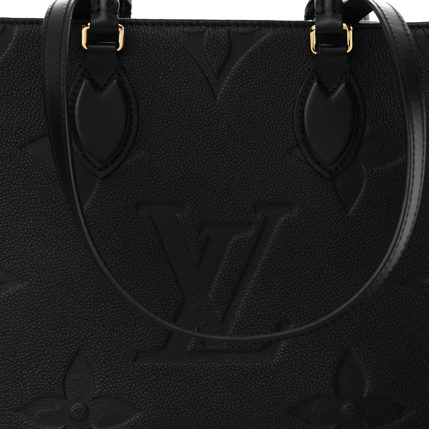 Louis Vuitton Empreinte Monogram Giant OnTheGo MM Black 7 of 10