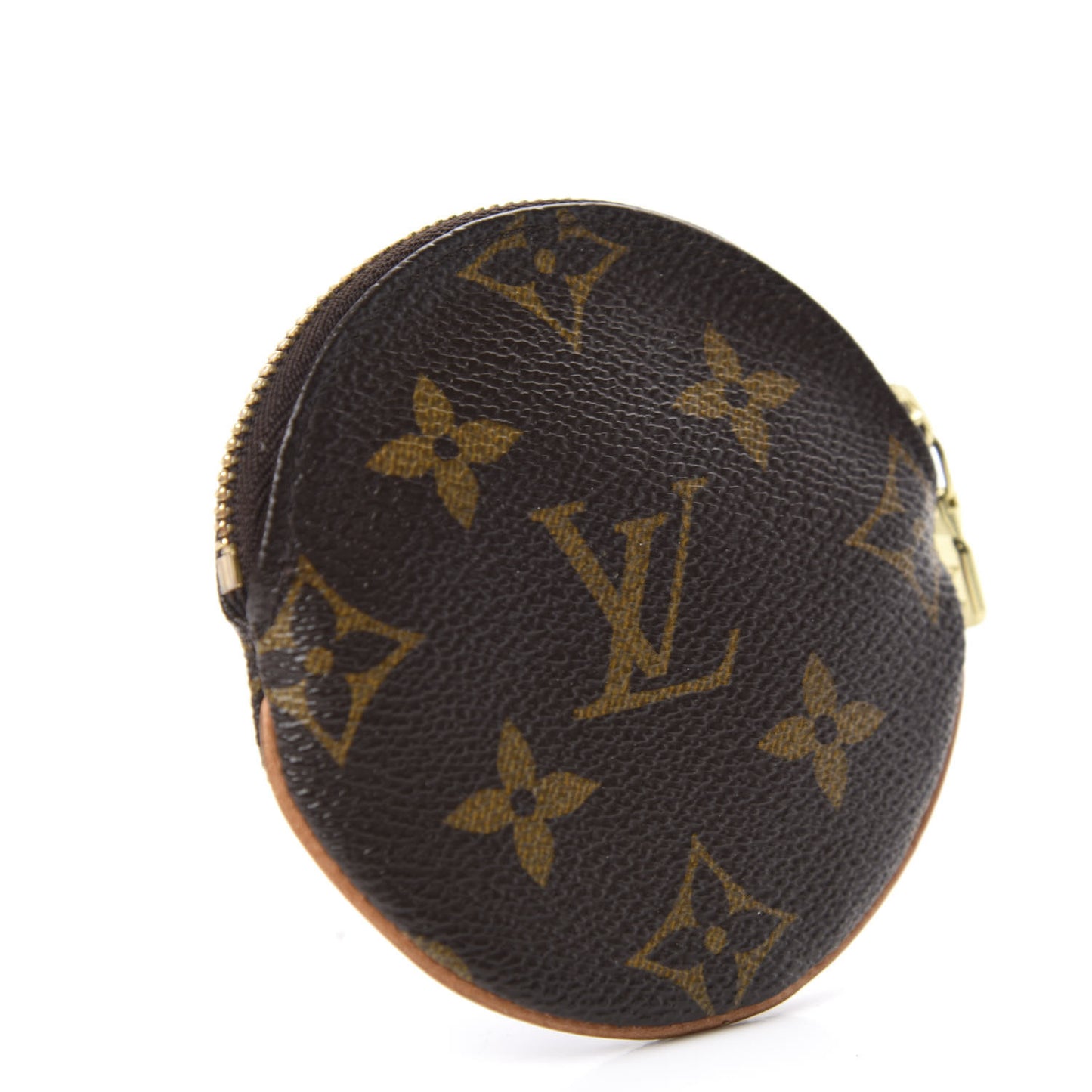 Monogram Round Coin Purse
