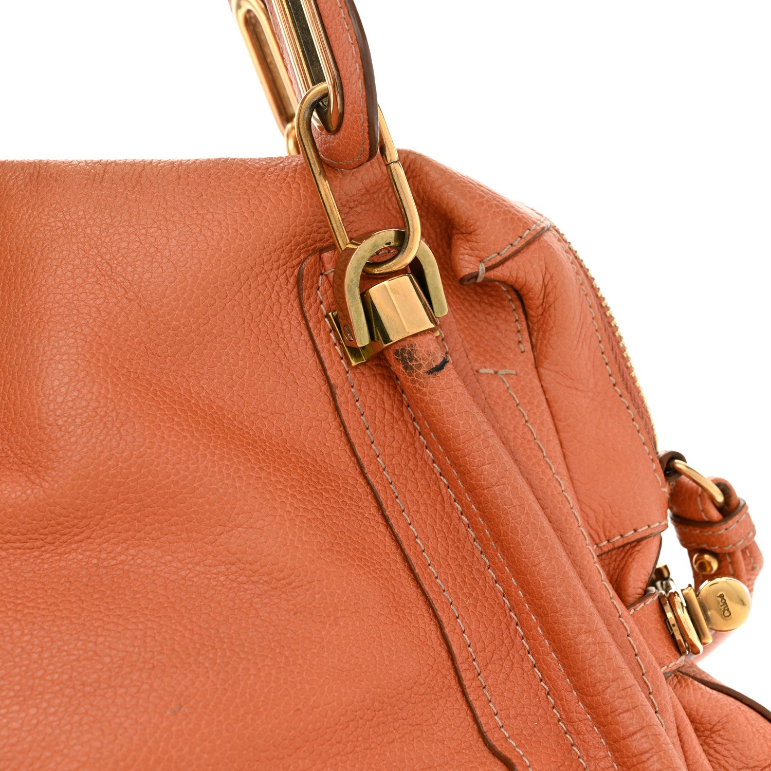 Chloe Calfskin Medium Paraty Suntan 17 of 21