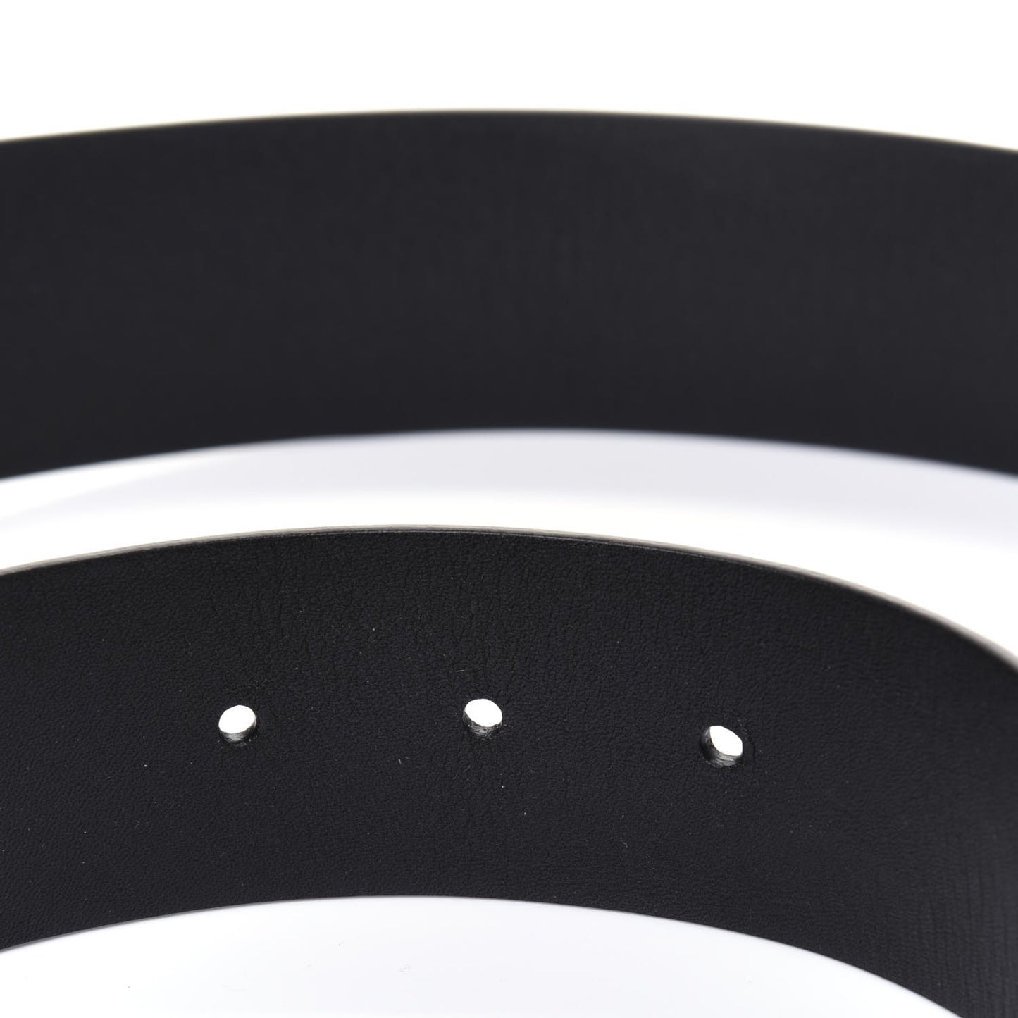 Patent Calfskin Belt 80 32 Black