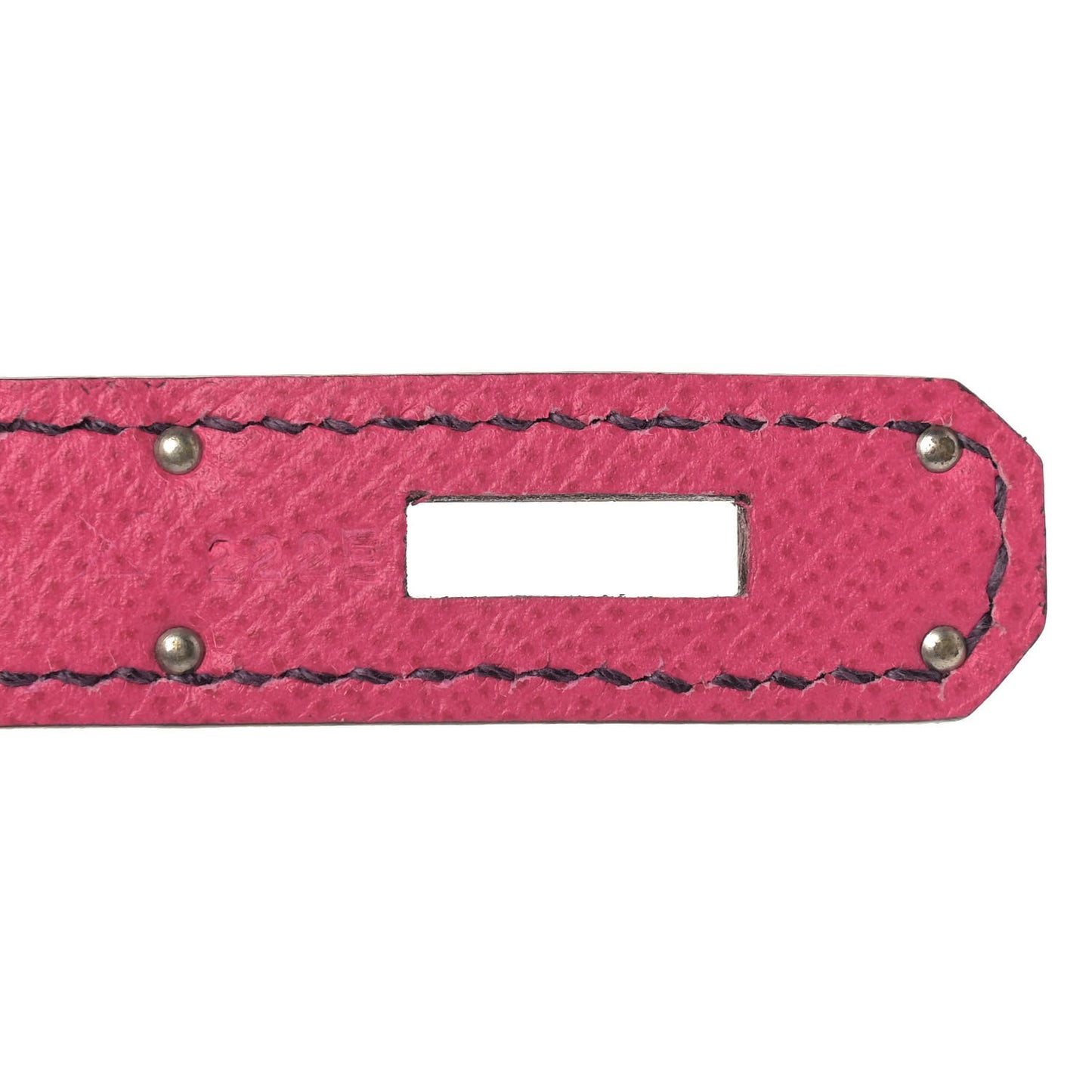 Epsom Horseshoe Birkin 30 Rose Tyrien Iris