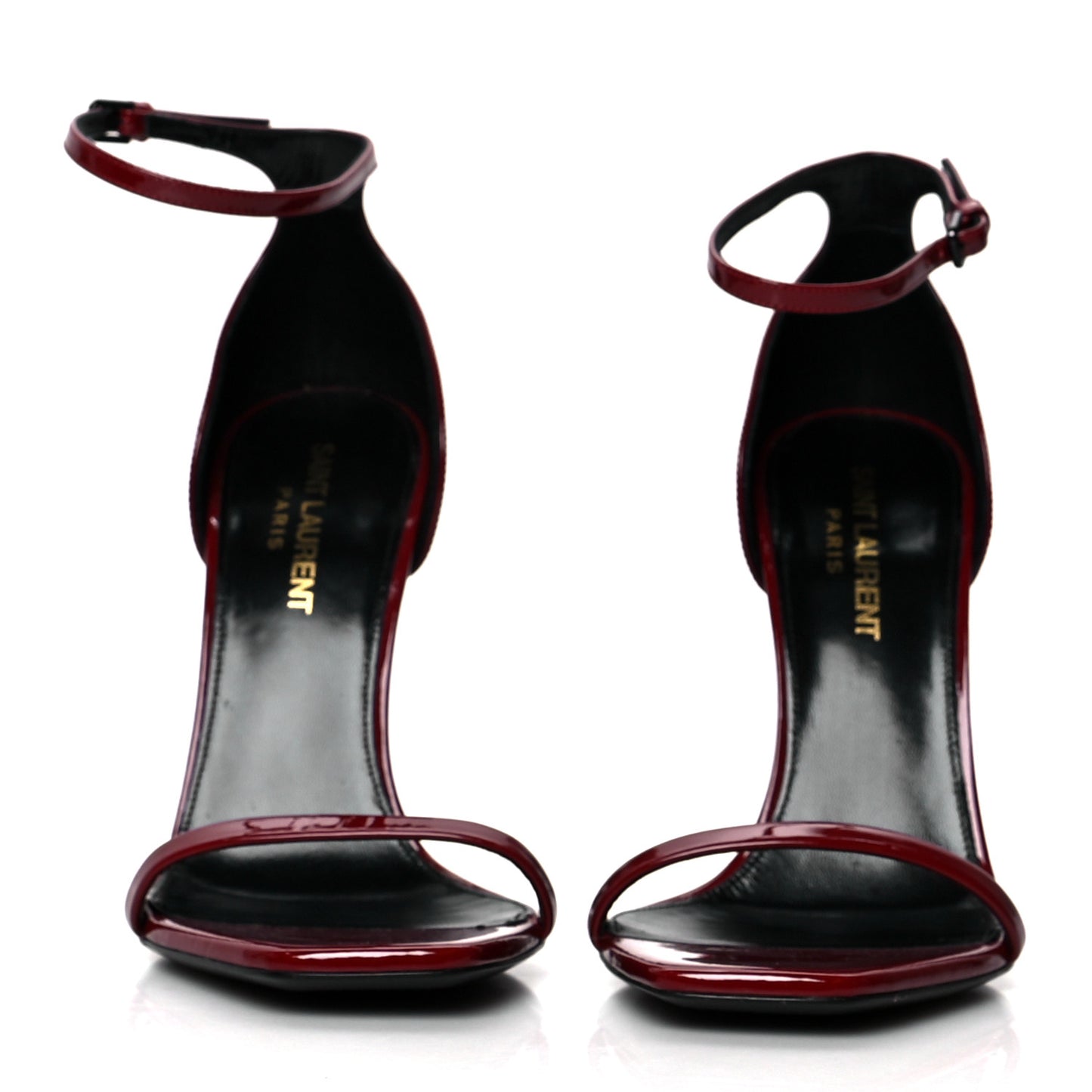 Patent Opyum 110 Sandals 36.5 Hot Red