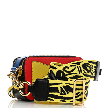 Marc Jacobs Saffino Small Snapshot Colour Block Camera Bag Red Multicolor 2 of 7