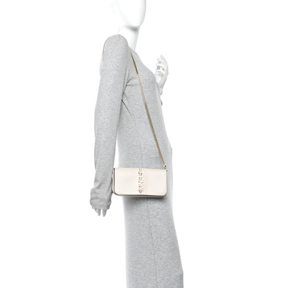 Fendi Vitello Grace Matte Fendigraphy Wallet on Chain Latte 2 of 10