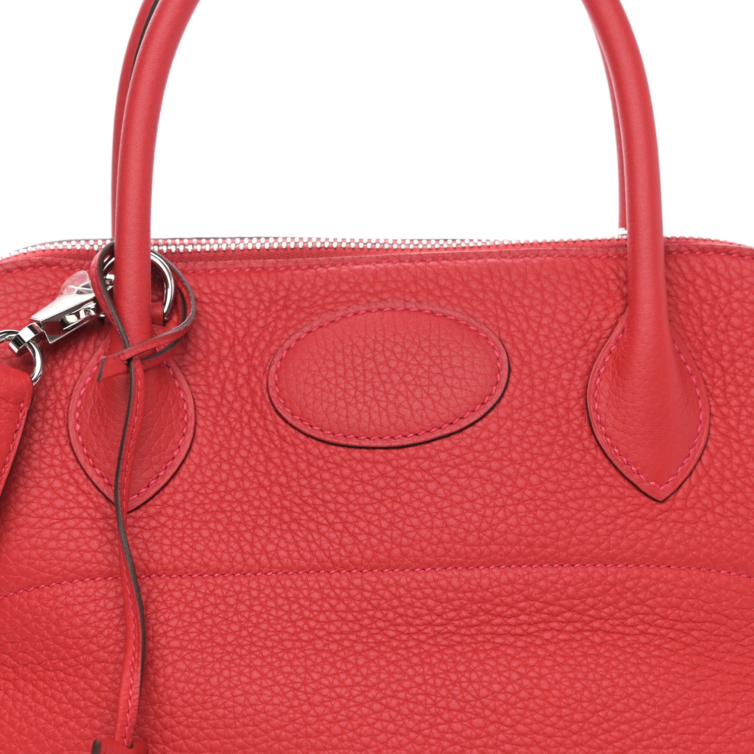 Hermes Taurillon Clemence Bolide 31 Rouge Casaque 8 of 10