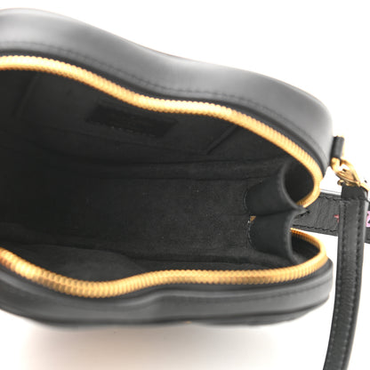 Louis Vuitton Calfskin New Wave Heart Bag Black 5 of 10