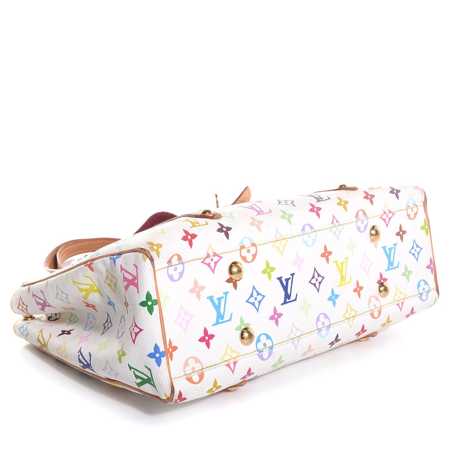 Louis Vuitton Monogram Multicolor Aurelia MM White 4 of 7