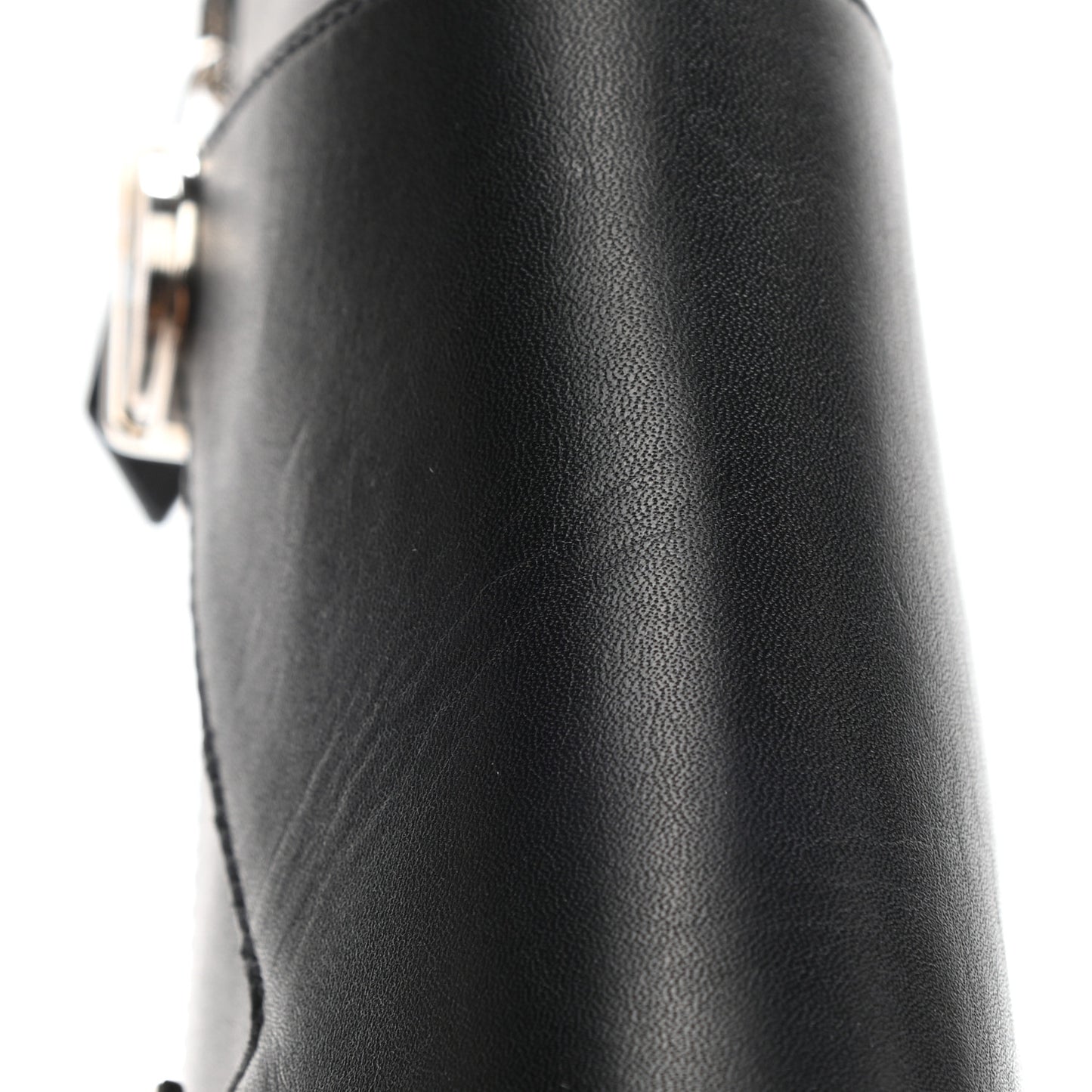 Calfskin Monogram Janet Ankle Boots 37 Black