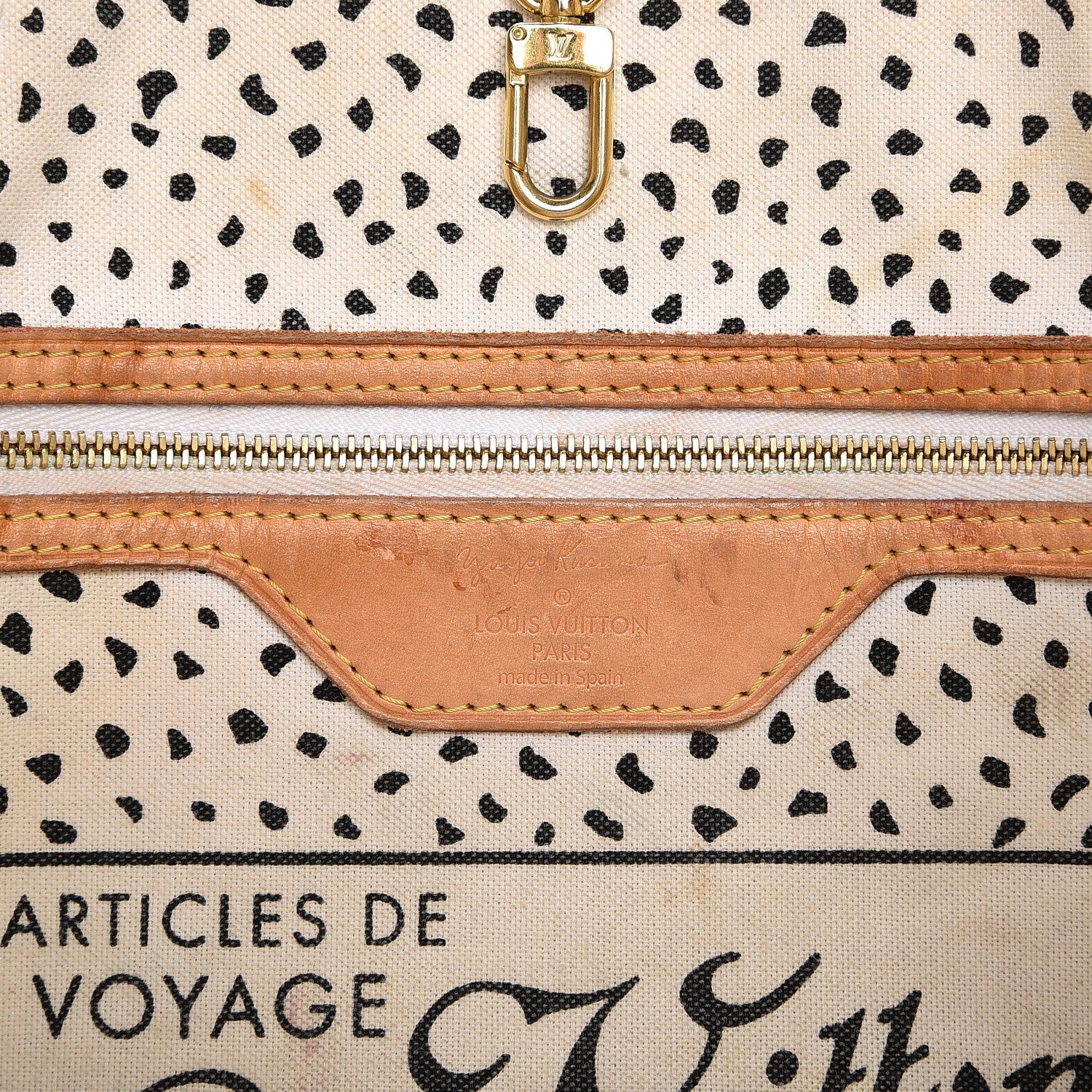 Louis Vuitton Monogram Kusama Waves Neverfull MM White 11 of 14