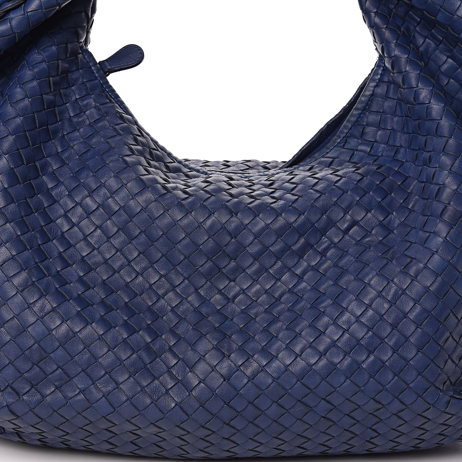 Bottega Veneta Nappa Intrecciato Large Belly Veneta Hobo Sapphire 9 of 11