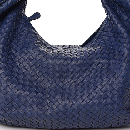 Bottega Veneta Nappa Intrecciato Large Belly Veneta Hobo Sapphire 9 of 11
