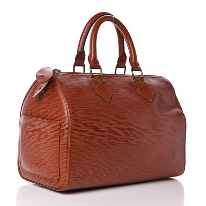Louis Vuitton Epi Speedy 25 Kenyan Fawn 3 of 18