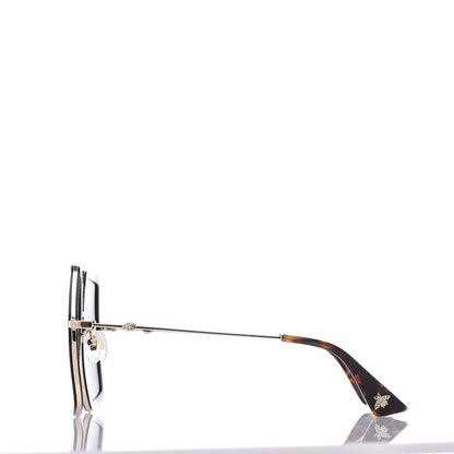 Gucci Acetate Oversize Square Frame GG0106S Sunglasses Black 3 of 7