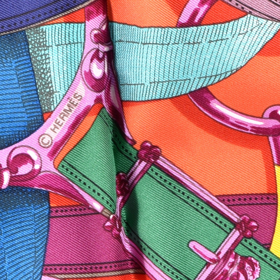 Hermes Silk Cavalcadour Scarf 90 3 of 4