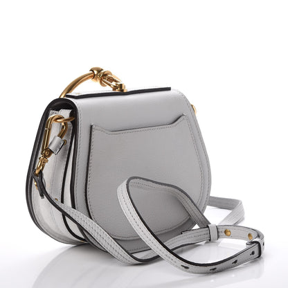 Chloe Calfskin Suede Small Nile Bracelet Bag Airy Grey 4 of 9