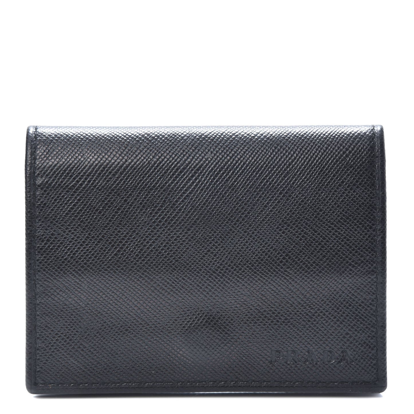 Saffiano Coin Purse Black
