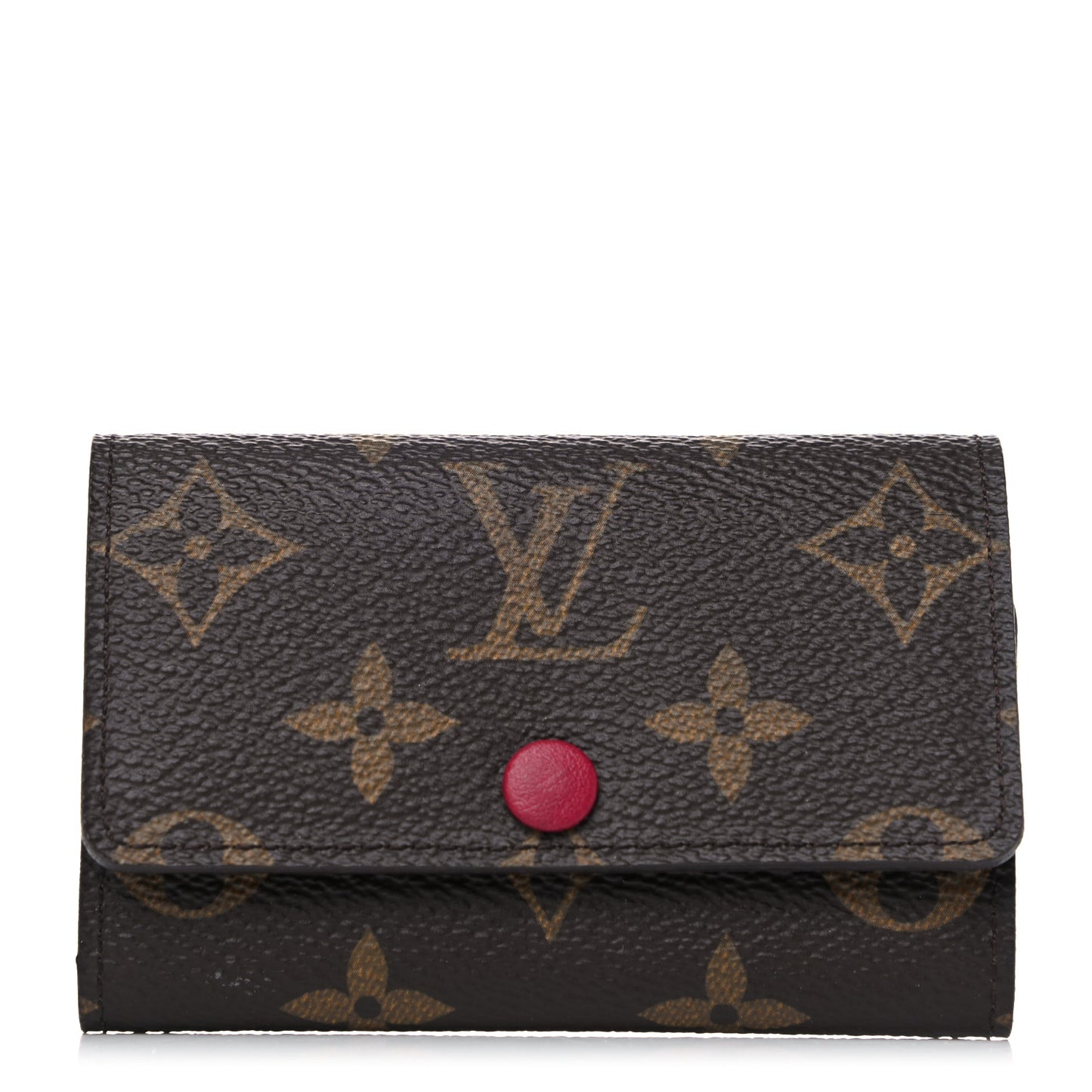 Monogram 6 Key Multicles Holder Fuchsia